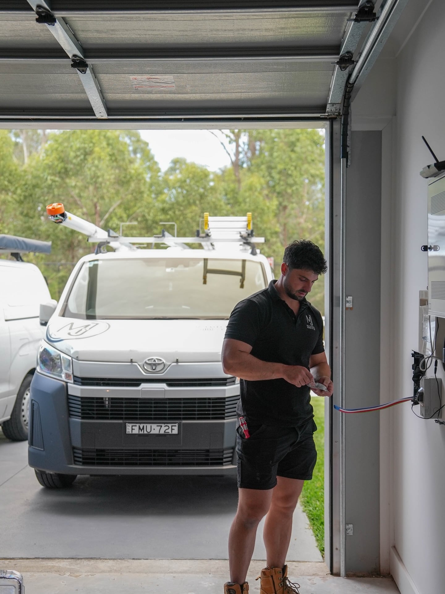 Home EV charger installation