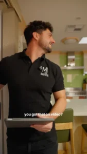 Video by Sydney Electrician | M&J Electrical Works on October 27, 2026. May be an image of one or more people, beard, refrigerator and text.